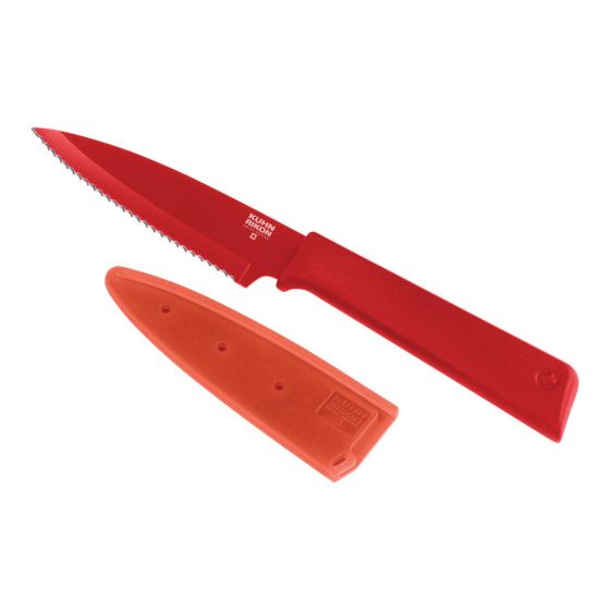 Kuhn Rikon Colori®+ Serrated Paring Knife