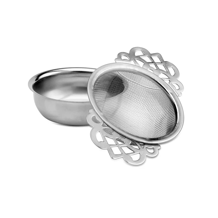 Kilo Stainless Steel Tea Strainer, Boxed