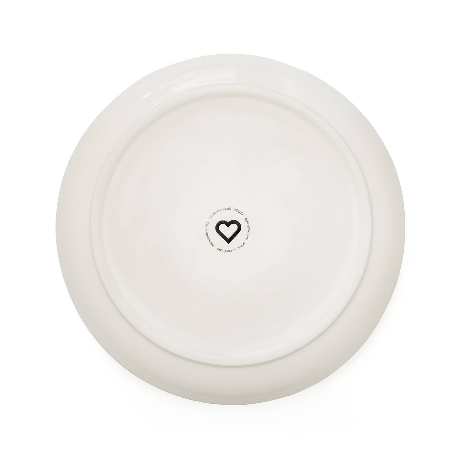 Blisshome Round Shallow Platter Fig