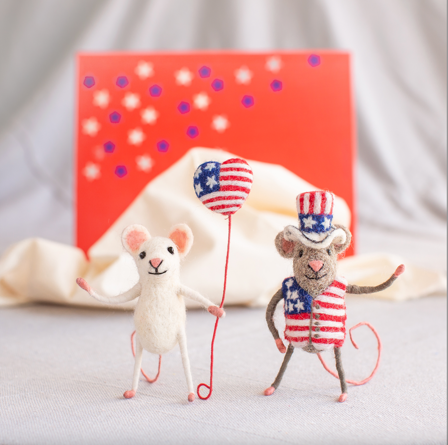 Sew Heart Felt USA Balloon Mouse