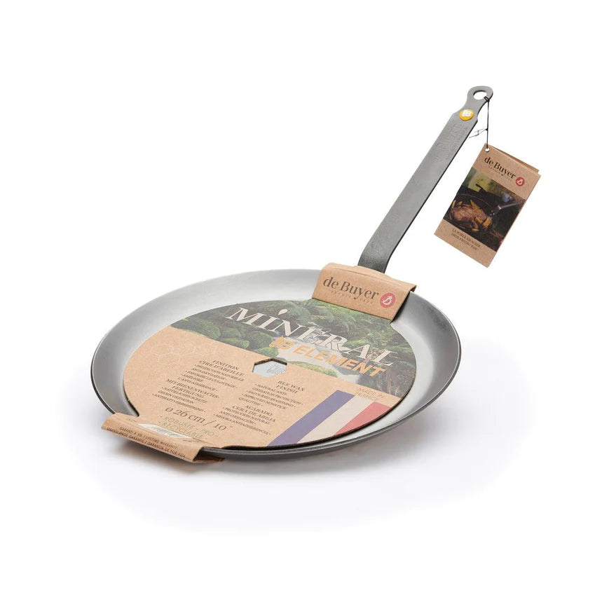 De Buyer Mineral B 24cm Crepe Pan Induction (Special)