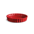 Emile Henry Deep Flan Dish Burgundy 24cm dia.