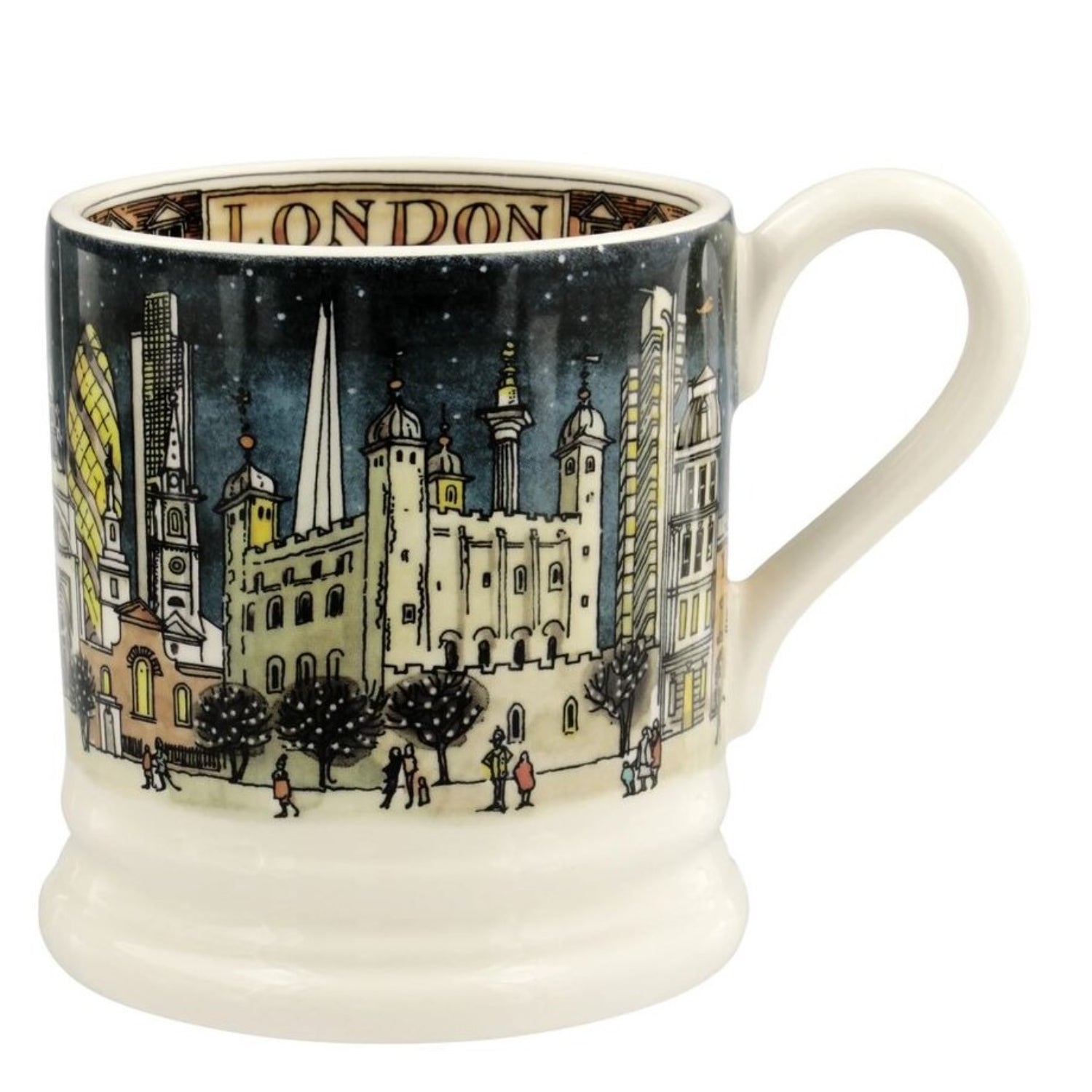 Emma Bridgewater New City Of Dreams London At Night 1/2 Pint Mug