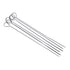 KitchenCraft Pack of Six Flat Sided Skewers