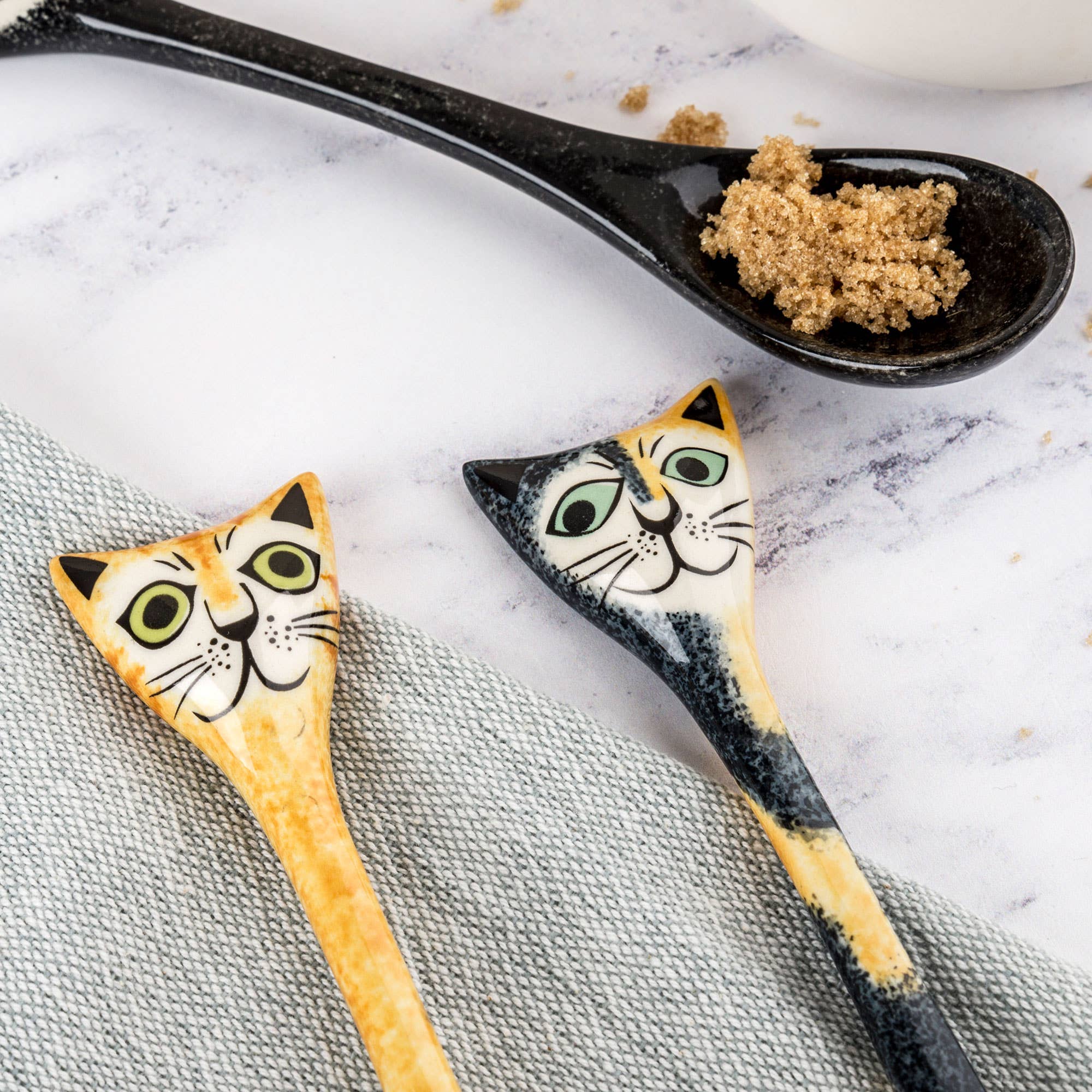 Hannah Turner Cat Spoons