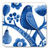 Indigo Collection Coasters | 4 Bird Designs by Repeat Repeat