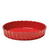 Emile Henry Deep Flan Dish 29cm - Burgundy