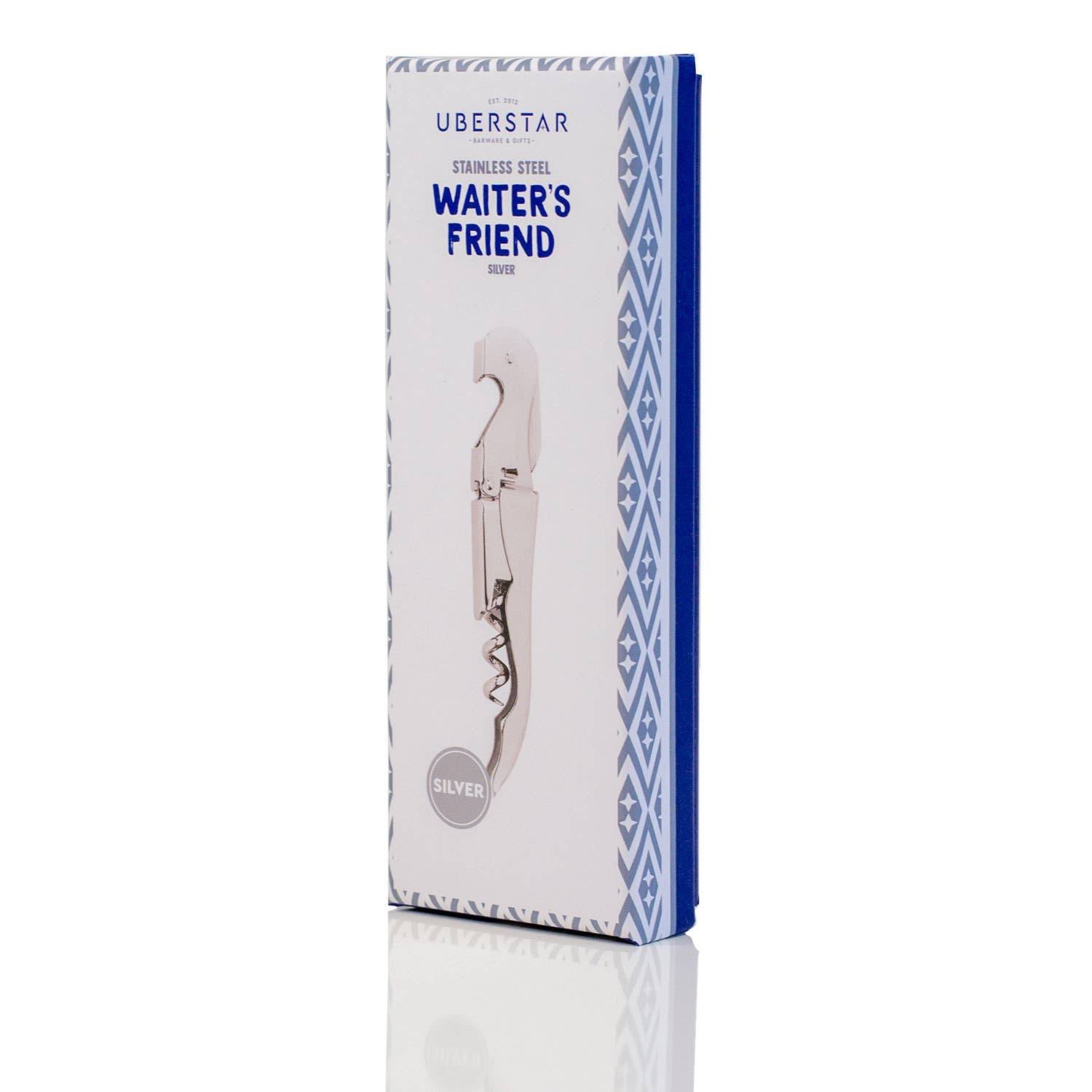 Uberstar Corkscrew Waiter's Friend - Silver