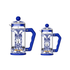 Bialetti X Dolce&Gabbana Blue Mediterranean Coffee Press: Blue 3 Mug / 8 Tazze / 1L