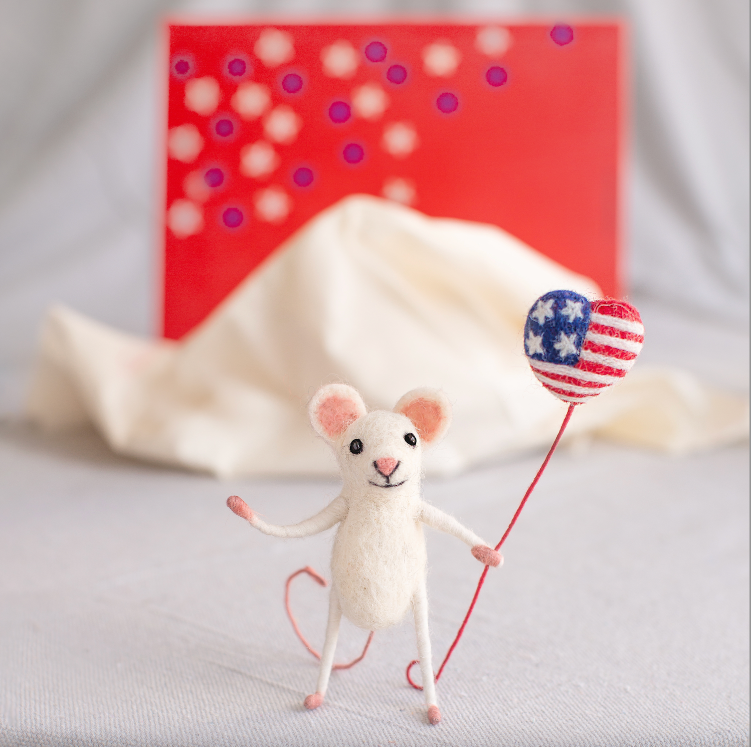 Sew Heart Felt USA Balloon Mouse