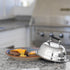 Fox Run Outset Stainless Steel Cheese Melting Dome, 7.5” x 7.5” x 4”