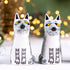 Hannah Turner Handmade Ceramic Wolf Salt and Pepper Shakers