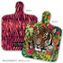 Bean & Bemble Cheese Board Double Sided Melamine Mini Wild Cat Tiger Jungle Floral Animal Print