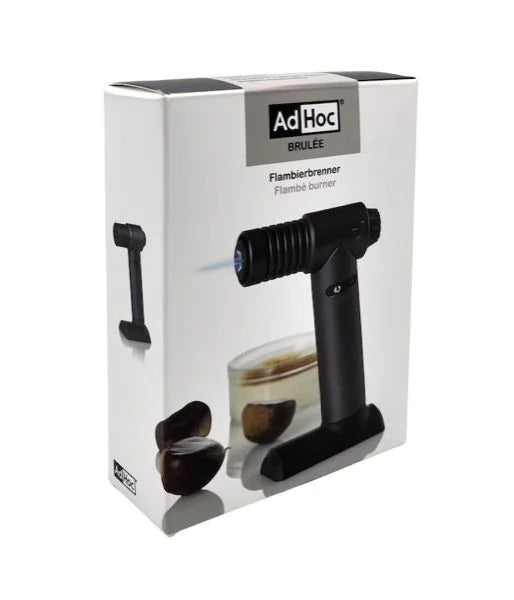 Flambé burner Brulée, black 14cm