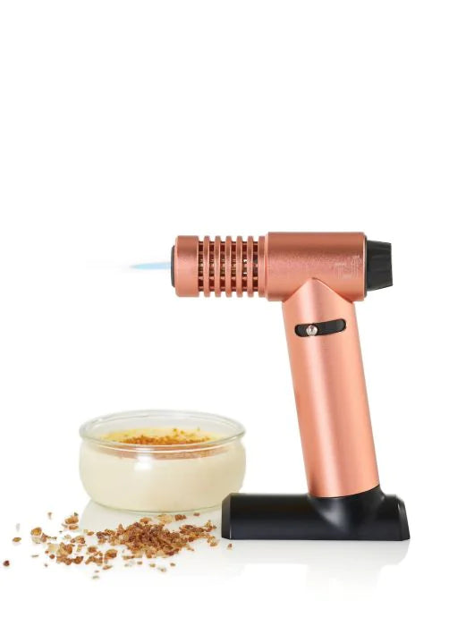 Adhoc Flambé burner Brulee, rosé gold 14cm