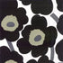 UNIKKO white black Napkins 33x33 cm