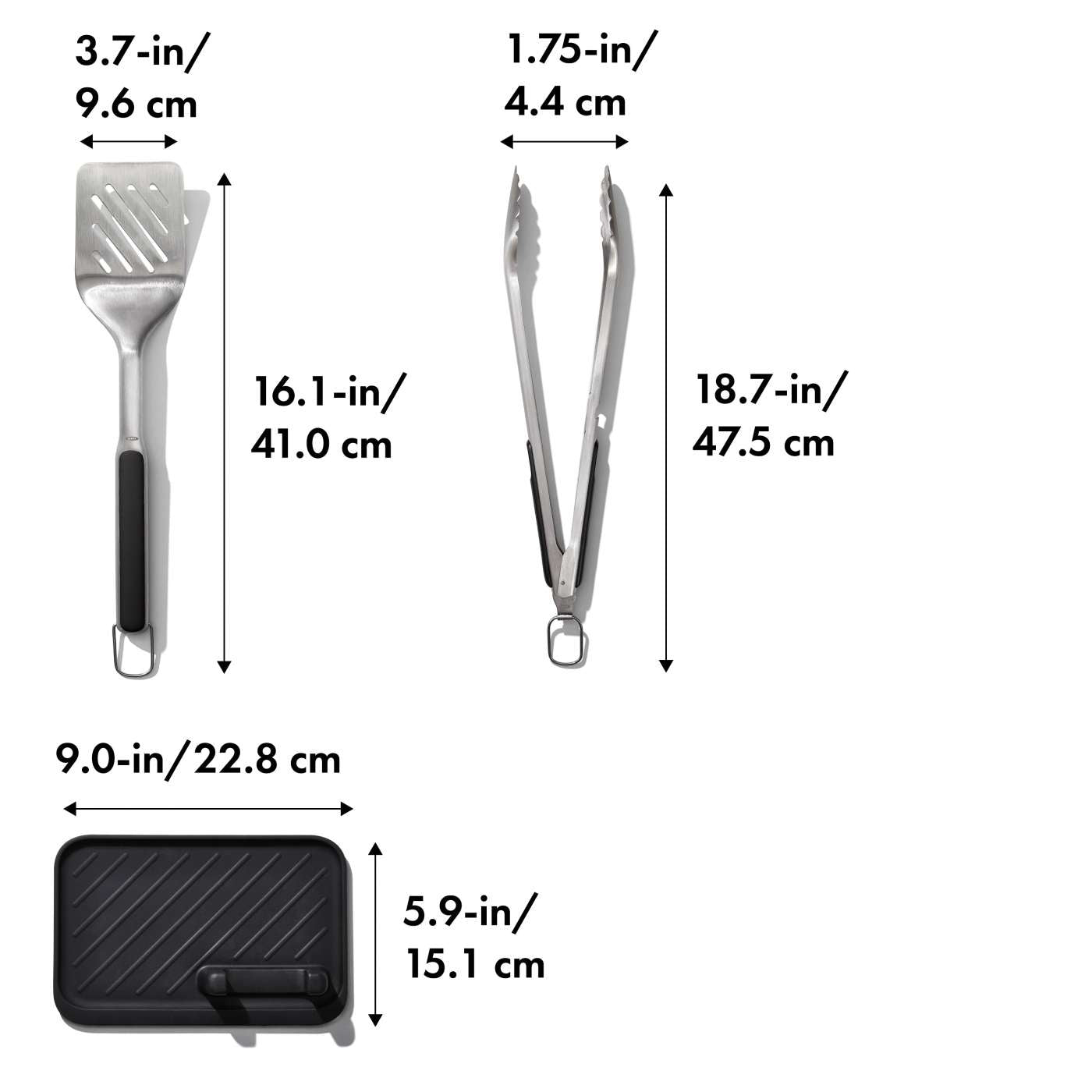 OXO Good Grips 3 Piece Grilling Set