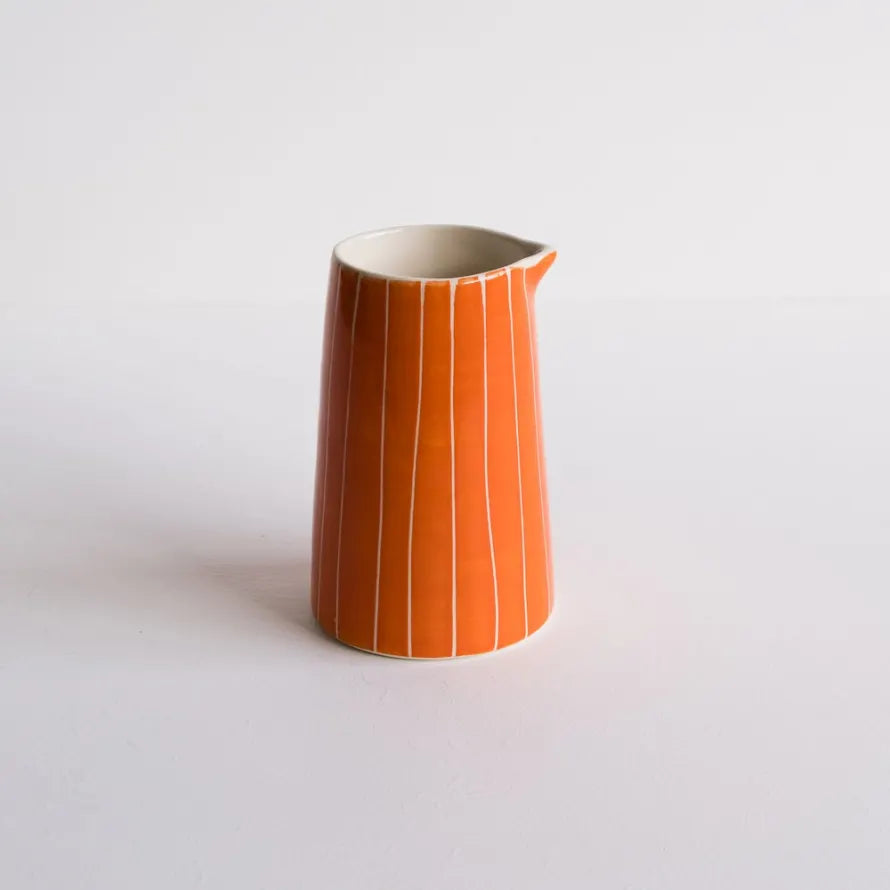 Musango Sgraffito Stripe Creamer (Available In 4 Colours)
