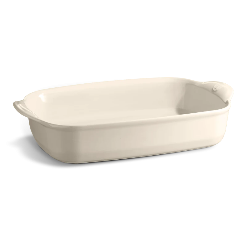 Emile Henry Large Rectangular Baking Dish Ceramic Dish 42.5 x 28cm | 4L, Clay