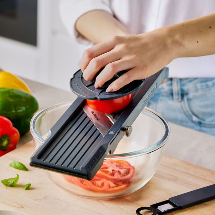 Global Vegetable Slicer with 3 Blades Small 6.4cm