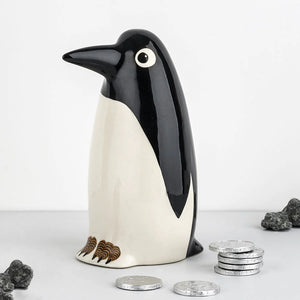 Hannah Turner Penguin Money Box