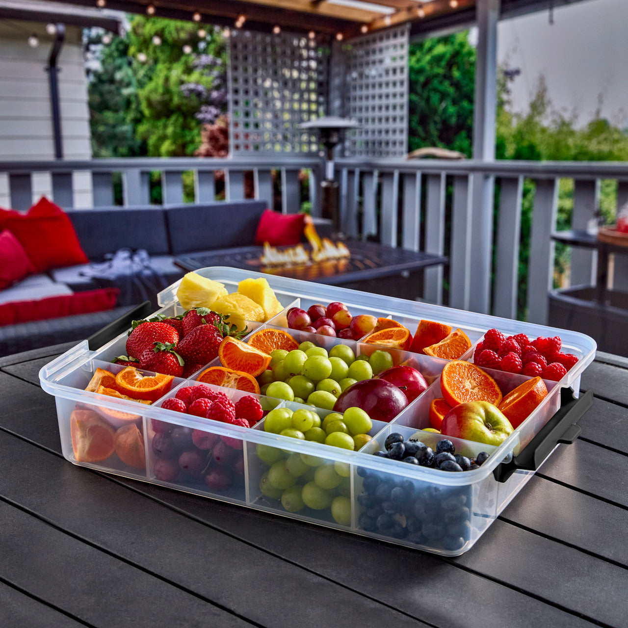 Farberware New SnackleBox Bamboo Board and Box 30 x 40.5CM