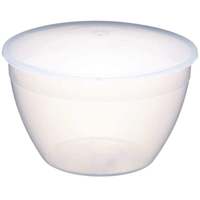 Kitchen Craft Plastic Pudding Basin with Lid, Large, 1.7 Litre (3 Pint)