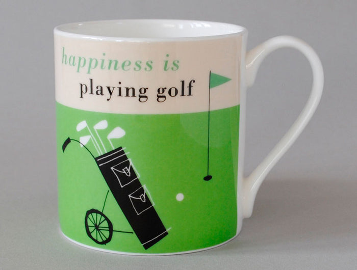 Repeat Repeat - Happiness Mug - Golf Green