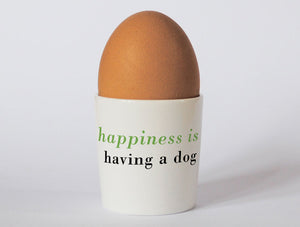 Repeat Repeat - Happiness Egg Cup -  Sausage Green