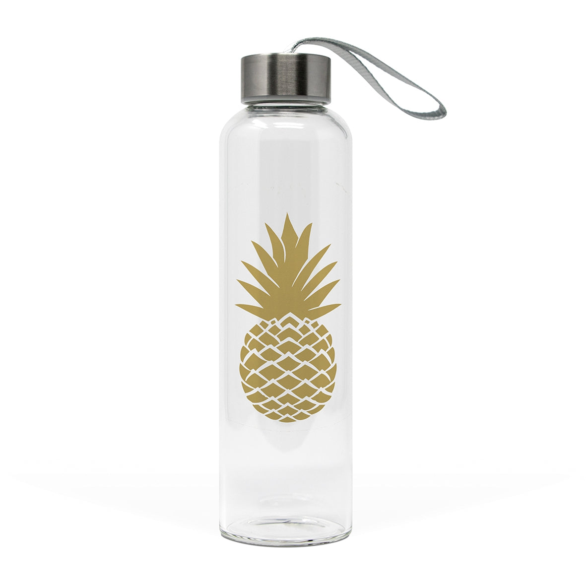 PPD Glass Bottle Pineapple real gold