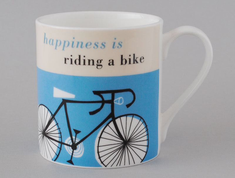 Repeat Repeat - Happiness Mug - Bike Turquoise