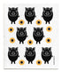 Jangneus NEW Black Pigs Dishcloth