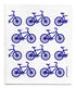 Jangneus Blue Bikes Dishcloth