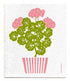 Jangneus NEW Blush Pink Geranium Dishcloth