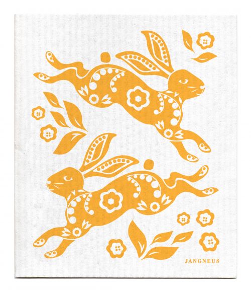 Jangneus NEW Ochre Hare Dishcloth