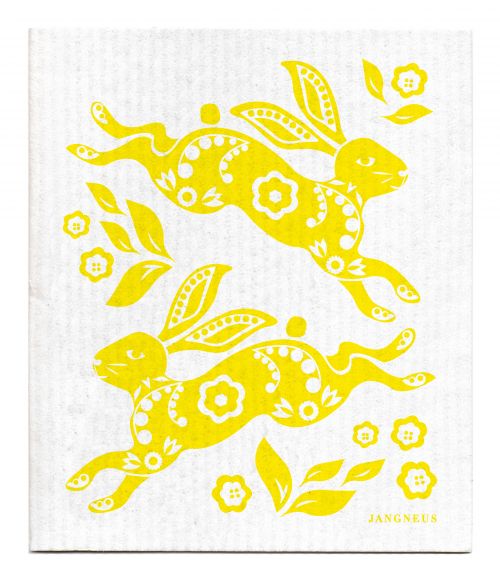 Jangneus Yellow Hare Dishcloth