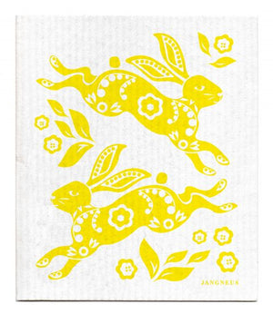 Jangneus Yellow Hare Dishcloth