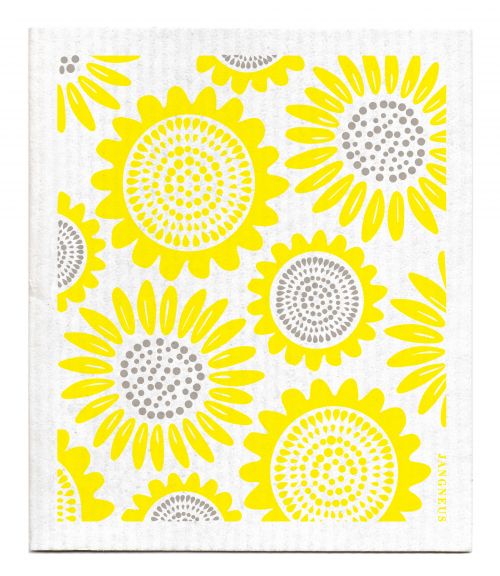 Jangneus NEW Yellow Sunflower Dishcloth