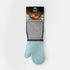 Taylor's Eye Witness Steamproof Silicone Double Oven Gloves, Aqua