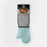 Taylor's Eye Witness Steamproof Silicone Double Oven Gloves, Aqua
