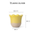 Jamie Oliver Big Love Excellent Egg Cups, Set of 4, Mixed Colours, 6cm, Stoneware
