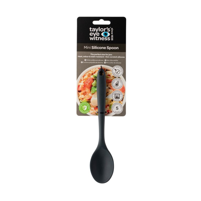 Taylor's Eye Witness Graphite Mini Silicone Spoon