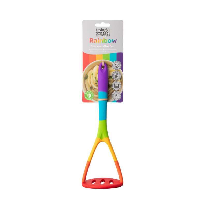 Taylor's Eye Witness Rainbow Silicone Masher