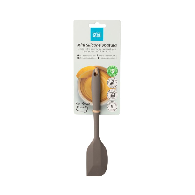 Taylor's Eye Witness Grey Mini Silicone Spatula