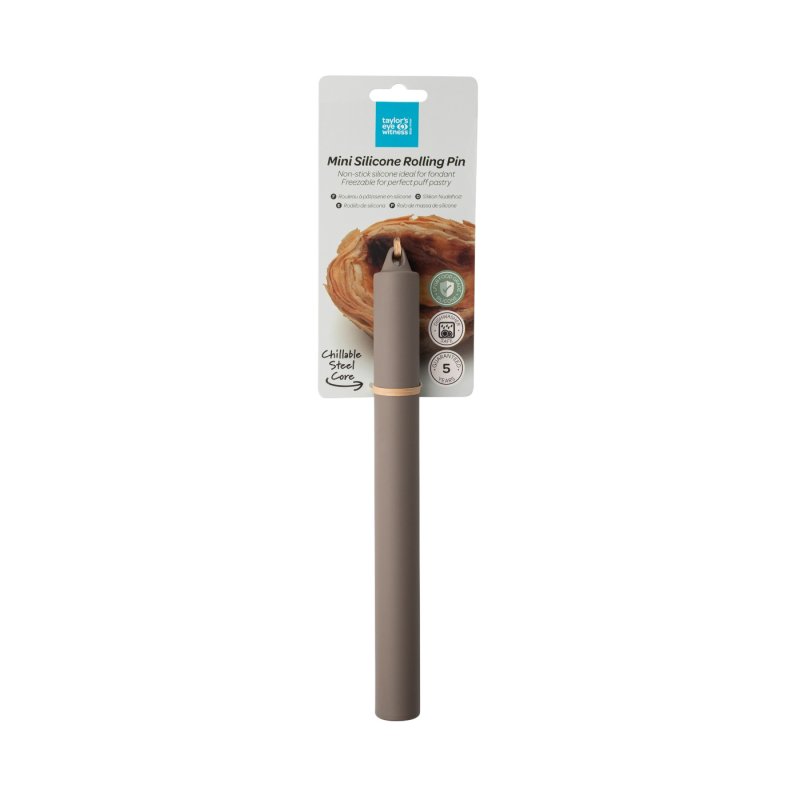 Taylor's Eye Witness Grey Mini Silicone Rolling Pin