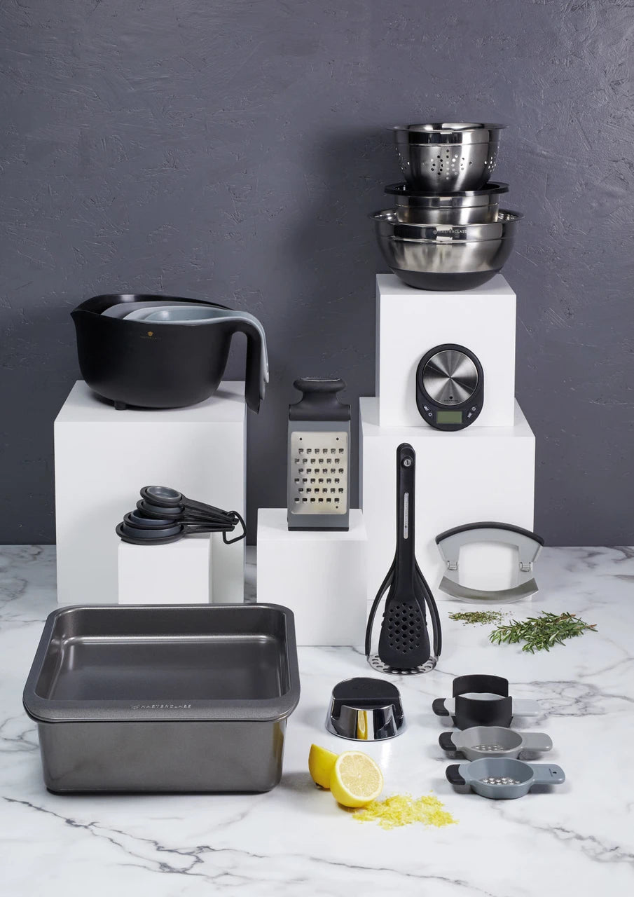 MasterClass Smart Space Stacking Seven Piece Non-Stick Roasting, Baking & Pastry Set