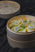 KitchenCraft World of Flavours Oriental Medium Two Tier Bamboo Steamer and Lid