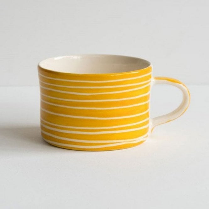 Musango Mugs Sgraffito Stripe (Available in 10 Colours)