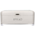 KitchenCraft Lovello Textured Large Bread Bin, Latte Cream