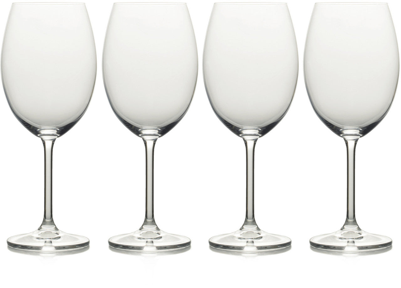 Mikasa Julie Set Of 4 21.5Oz Bordeaux Wine Glasses